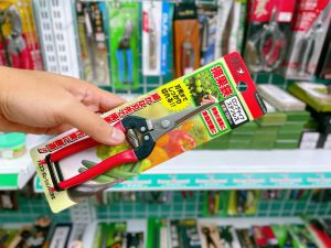 Kéo tỉa lá, chi răm bonsai ARS thép trắng 300LDX 190 mm