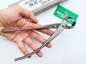 Kềm cạp tròn thép trắng Kaneshin 210mm  nội địa Nhật Bản