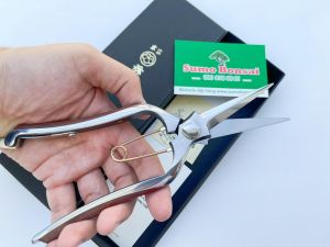 Kéo cắt tỉa đa năng thủ công cao cấp  ỐP GỖ THÉP ĐẶC BIỆT Nội Địa Nhật Bản Soke Hidehisa 200 mm