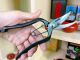 Kéo cắt tỉa nụ, cành nhỏ thủ công cao cấp  Thép Đen Soke Hidehisa 190mm nội địa Nhật Bản
