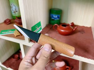 Dao ghép, gọt thẹo  TAY TRÁI cán gỗ nội địa Nhật Bản