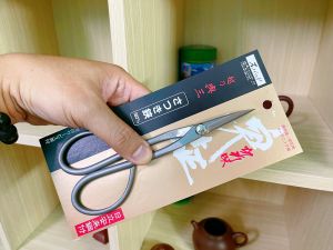 Kéo tỉa lá - chi dăm Kozo Koshino 180mm thép trắng nội địa Nhật Bản